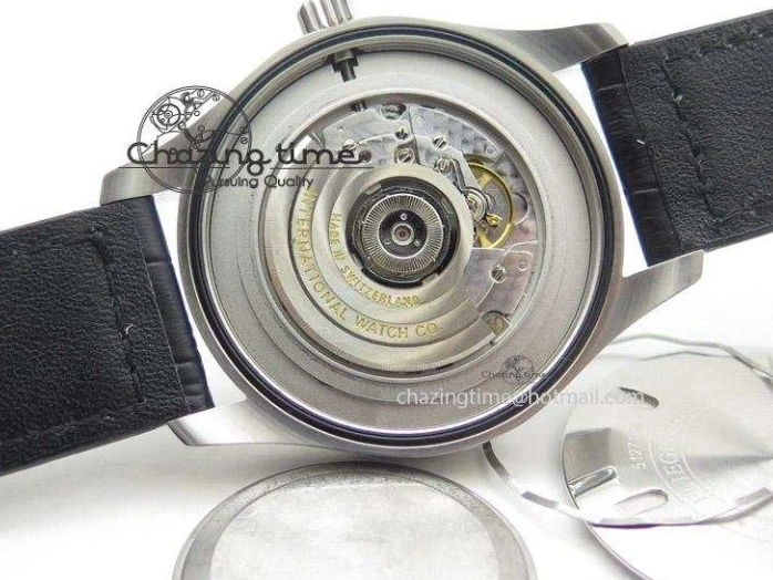 MIROTIME 0416 Mark XVII 1:1 MK Maker Best Edition SS Black Dial On Black Leather Strap A Sporty 7372